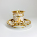 Paris - Large chocolate cup - early Nineteenth century