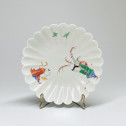Chantilly - Coupelle à décor d'enfants dans le style Kakiemon - XVIIIe siècle