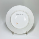 Paris (Nast) - Six assiettes en porcelaine à décor d'oiseaux - Début du XIXe siècle