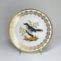 Paris (Nast) - Six assiettes en porcelaine à décor d'oiseaux - Début du XIXe siècle