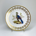Paris (Nast) - Six assiettes en porcelaine à décor d'oiseaux - Début du XIXe siècle