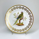 Paris (Nast) - Six assiettes en porcelaine à décor d'oiseaux - Début du XIXe siècle