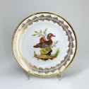 Paris (Nast) - Six assiettes en porcelaine à décor d'oiseaux - Début du XIXe siècle