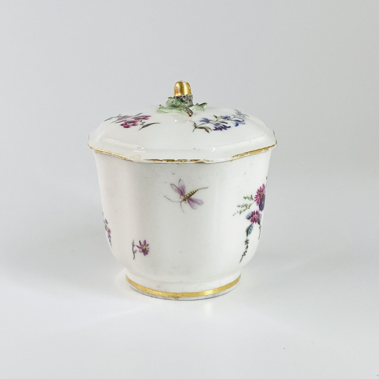 Vincennes - Pot à sucre lizoné - XVIIIe siècle - VENDU