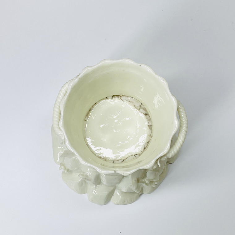 Saint-Cloud - Pair of potpourri baskets - Eighteenth century