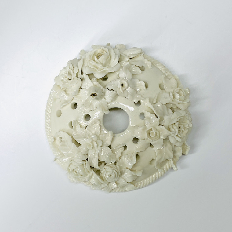 Saint-Cloud - Pair of potpourri baskets - Eighteenth century