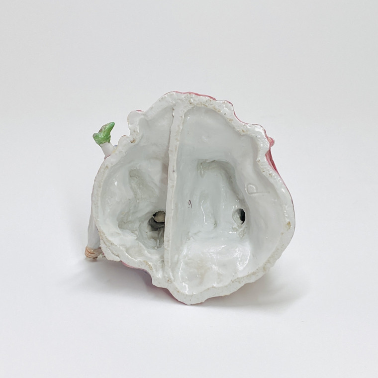 Doccia - Groupe figurant un couple et un enfant - XVIIIe siècle