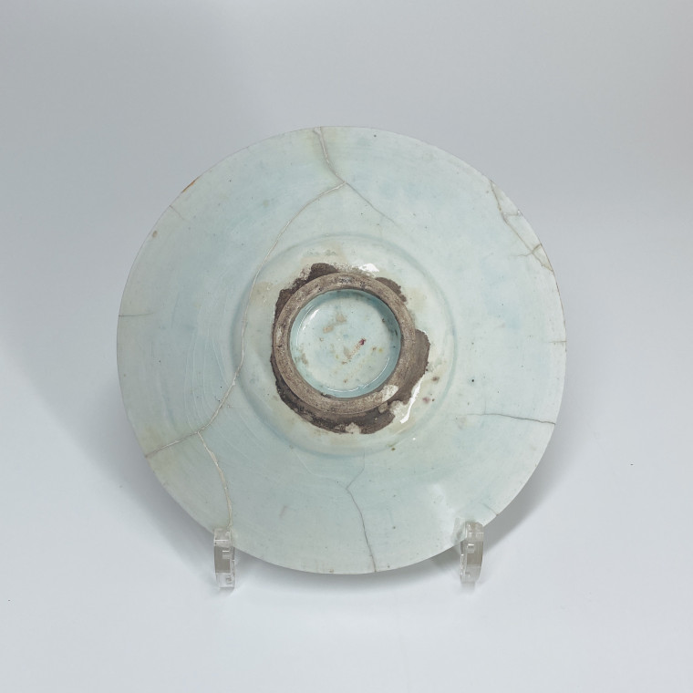 Kutahya (Turquie ottomane) - Un bol et deux coupelles  - XVIIIe siècle