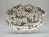 Milan - Grand Chinese dish - Eighteenth Century