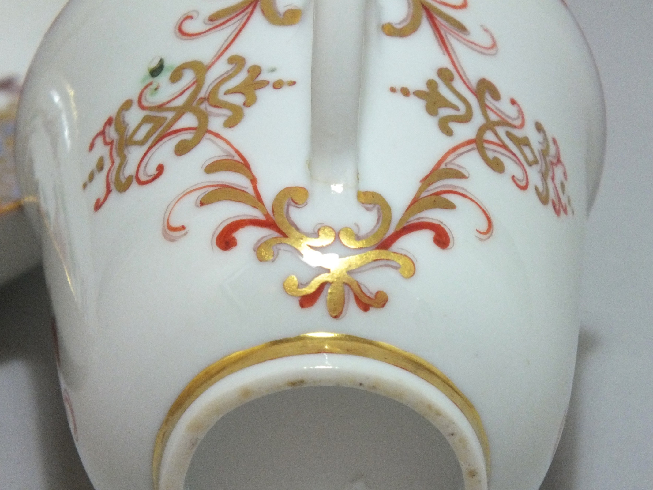 Doccia (italie) - Deux tasses à décor "alla Sassone" - XVIIIe Siècle