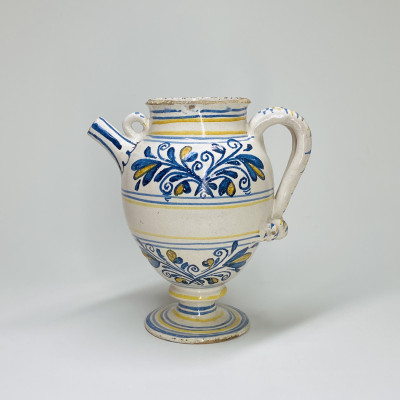 Chevrette en faïence de Lyon - XVIIe siècle - VENDU