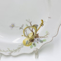 Marseille (Robert) Assiette à décor d'une viole et d'un cor de chasse - XVIIIe siècle
