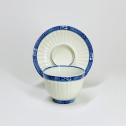 Saint-Cloud - Trembling cup with gadroons and blue braid - Early eighteenth century