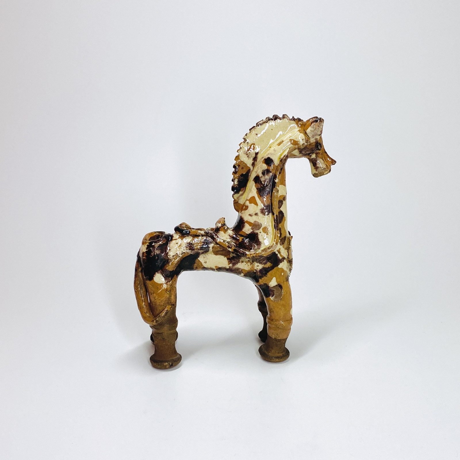 Aquamanile in the shape of a horse, Turkey, Canakkale - Nineteenth century