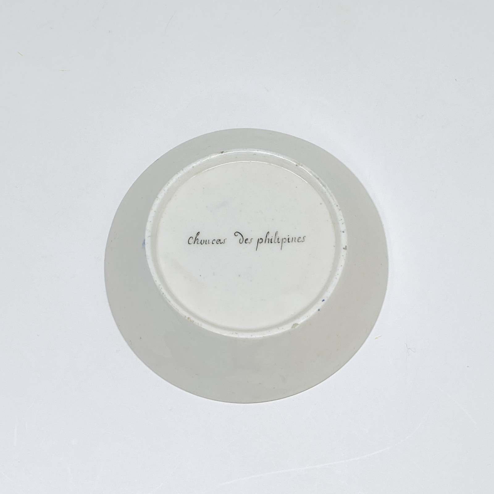 Tournai - Deux rares tasses dites "aux oiseaux de Buffon", provenant du service du duc d'Orléans - 1787-1792 - Prix sur demande.