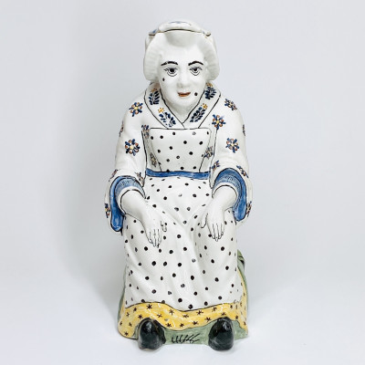 "Jacqueline" pitcher in Lille earthenware - Eighteenth century