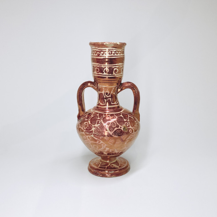 Vase balustre - Hispano-mauresque - Début du XVIIIe siècle