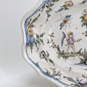 Lyon - Dish decorated with grotesques - Eighteenth century