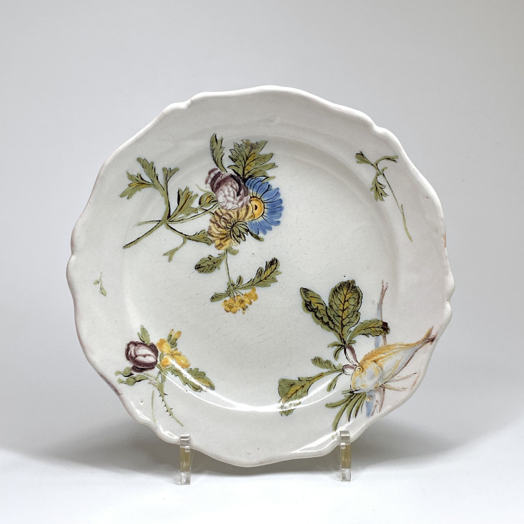 Marseille (Fauchier) - Paire d’assiettes - XVIIIe siècle