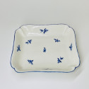 Arras - Rectangular dish in soft porcelain - Eighteenth century
