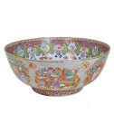 Chine - Bol à punch en porcelaine de la compagnies des Indes - Époque Qianlong 1736 - 1795