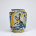 Albarello in Venetian majolica - Sixteenth century